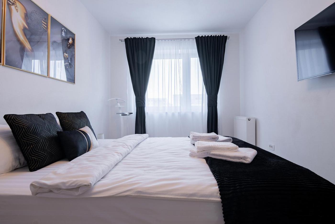 Apartment With Free Parking Near Coresi Mall By Mm Host Brașov Exterior foto